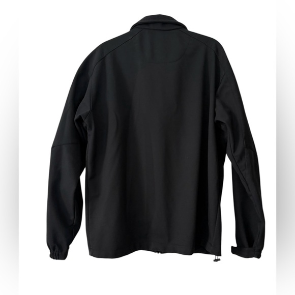 Columbia Omni Shiel men’s Large soft shell long sleeve zip up black jacket - Picture 2 of 8